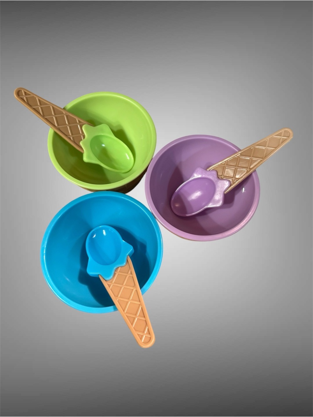 SIX PIECE ICE CREAM BOWL SET
